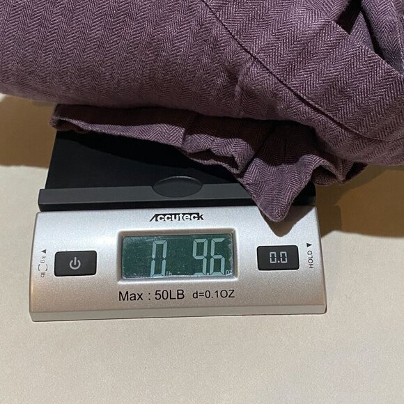 Coldwater Creek Classic Women Linen Open Jacket PM Purple Breathable Lagenlook - Picture 12 of 12